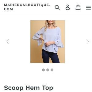 Scoop Hem Top